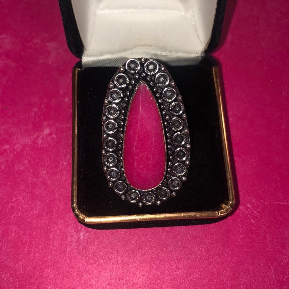Silver Ruby Ring - image 3